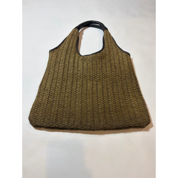 Banana Republic Handbags - Banana Republic Woven Tote Bag Brown Boho Slouchy Shoulder Large